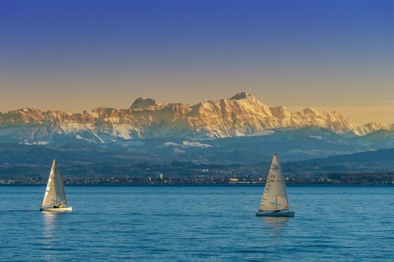 Lago di Costanza, Svizzera e Liechtenstein